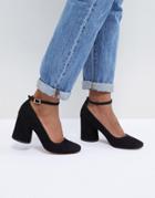 Asos Design Shortbread Heels-black