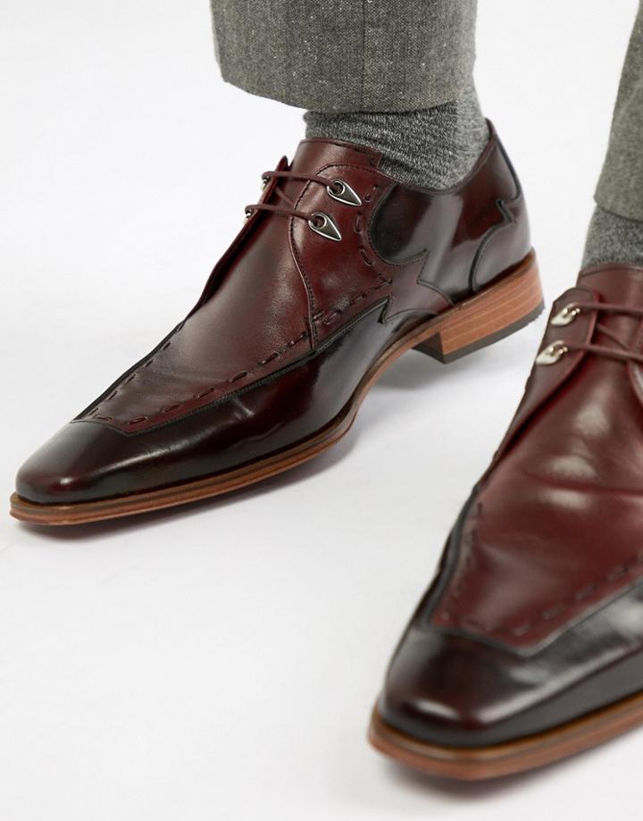 Jeffery West Scarface Shoes In Red - Red