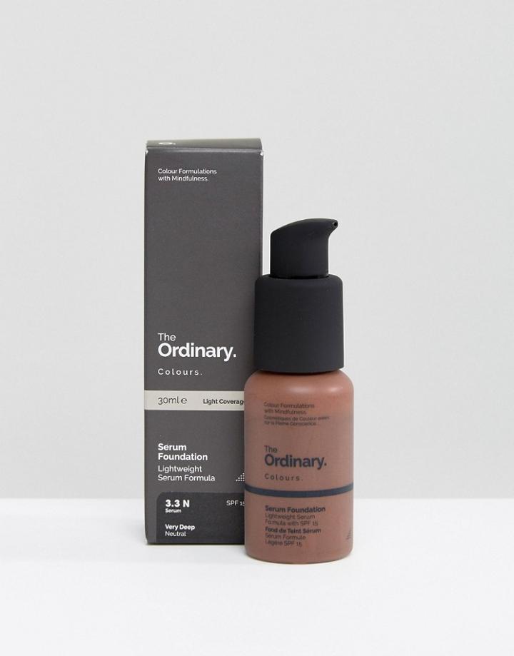 The Ordinary Serum Foundation Spf15 - Cream