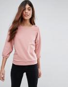 Vero Moda Loose Sweatshirt - Pink