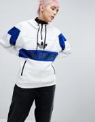 Adidas Originals Panel Pullover Hoodie - White