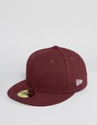 New Era 59fifty Cap Fitted Logo - Purple