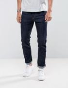 Jack & Jones Intelligence Jeans In Slim Fit Rinse Denim - Blue