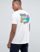 Esprit T-shirt With Chest And Back Graphic - White