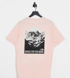 The North Face Natural Wonders Back Print T-shirt In White - Exclusive To Asos-pink