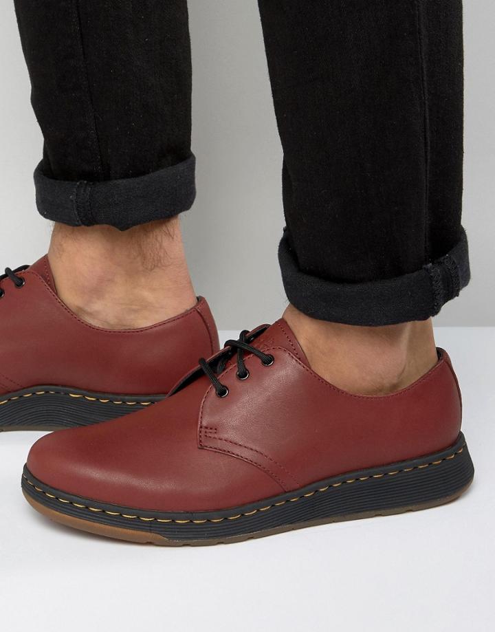 Dr Martens Lite Cavendish 3 Eye Shoes - Red
