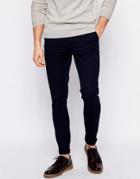 Asos Extreme Super Skinny Pants - Navy