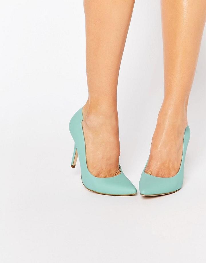 Aldo Simple Pumps - Light Green