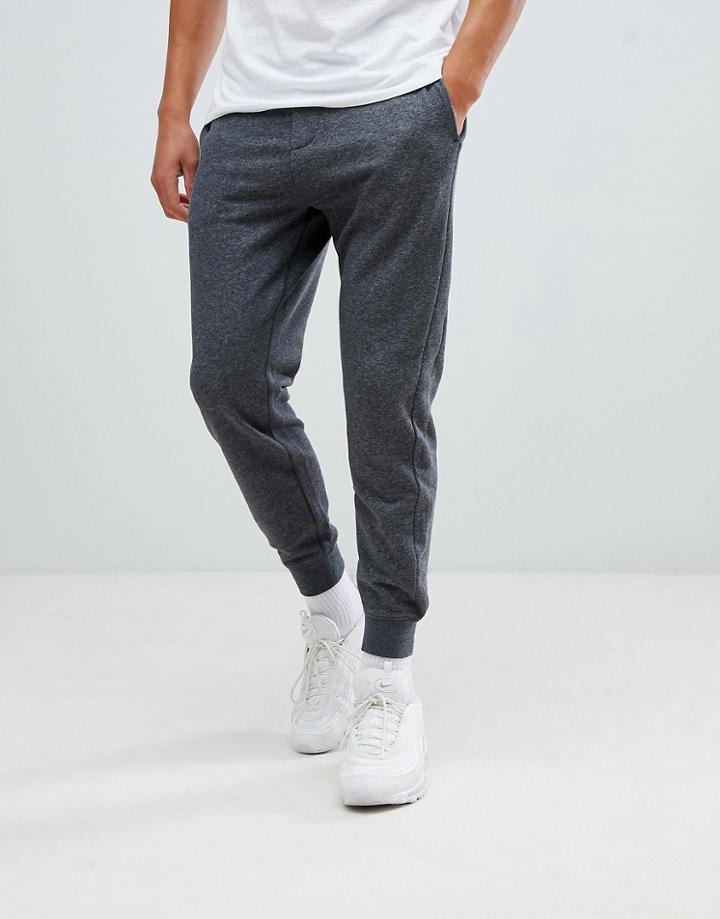 Pull & Bear Tailored Joggers In Dark Gray - Gray