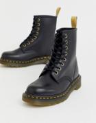 Dr Martens Vegan 1460 Classic Ankle Boots In Black - Black