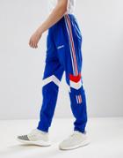 Adidas Originals Vintage Tapered Joggers In Blue Ce4854 - Blue