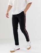 Only & Sons Pants With Side Stripe - Black