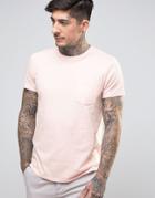Edwin Pocket T-shirt - Pink