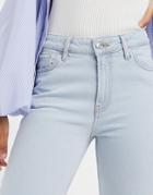 Asos Design Mid Rise Vintage 'skinny' Jeans In Lightwash-blues
