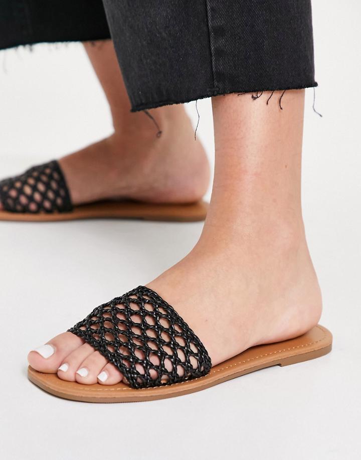 Miss Selfridge Ellie Sandal In Black