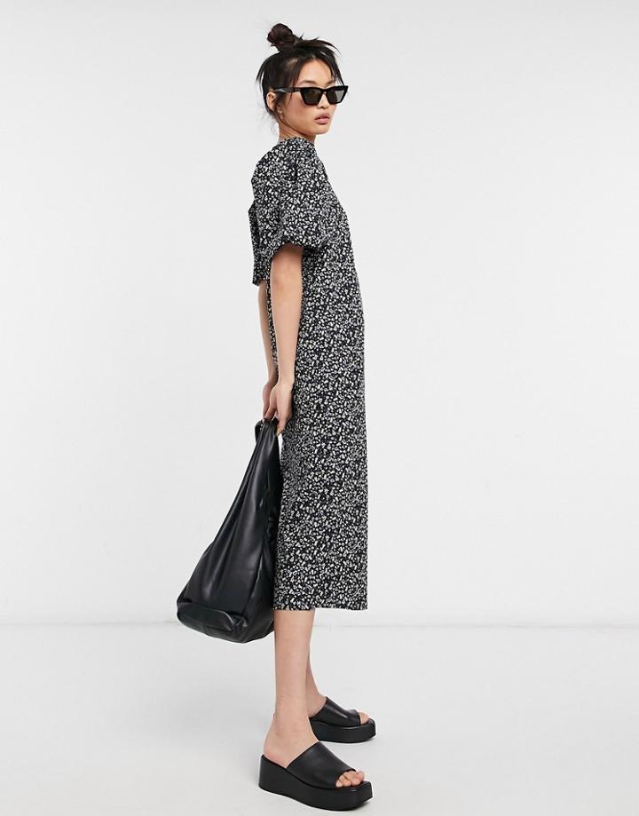 Asos Design Petite Cami Minimal Pocket Jumpsuit In Black