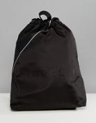 Fiorelli Sport Elite Drawstring Gym Backpack In Black - Black