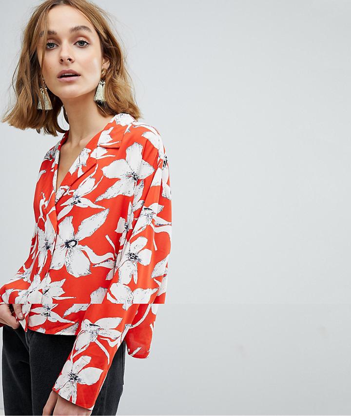 Vero Moda Vintage Floral Blouse-multi