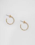 Pieces Beol Hoop Earrings - Gold