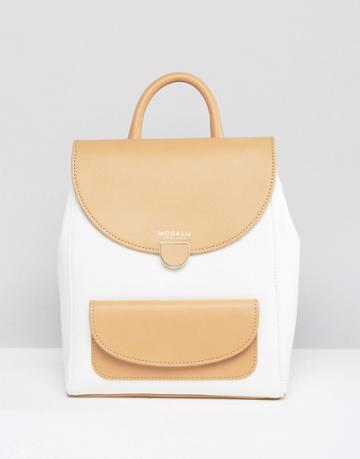 Modalu Flora Small Backpack - Cream