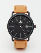 Asos Watch With Tan Strap - Brown