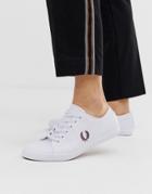 Fred Perry Kingston Leather Sneakers In White
