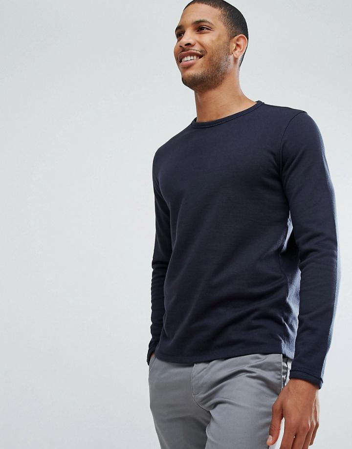 Selected Homme Crew Neck Sweat - Navy