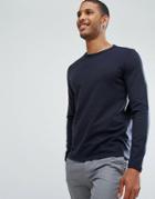 Selected Homme Crew Neck Sweat - Navy