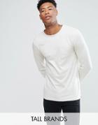 Another Influence Tall Long Sleeve Pocket T-shirt - Gray