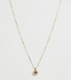 Ted Baker Gold Heart Biscuit Button Pendant Necklace - Gold