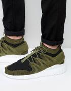 Adidas Originals Tubular Nova Primeknit Sneakers In Green S80111 - Gre