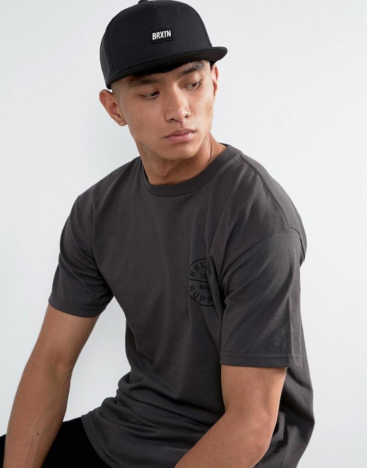 Brixton Socket Trucker Cap - Black