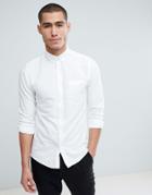 Only & Sons Slim Fit Oxford Shirt - White