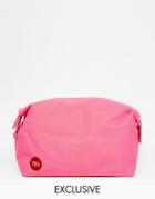 Mi Pac Asos Exclusive Hot Pink Makeup Bag - Hot Pink