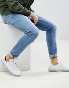 Next Skinny Fit Jeans In Light Blue Wash - Blue