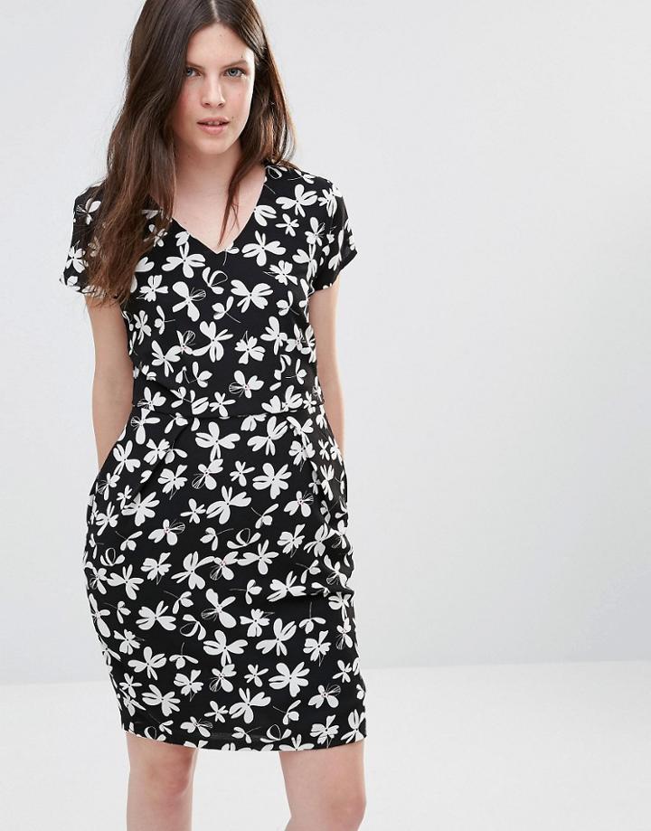 Poppy Lux Tarsha Tulip Dress - Black