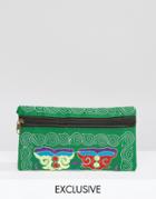 Reclaimed Vintage Embroidered Clutch Bag - Multi