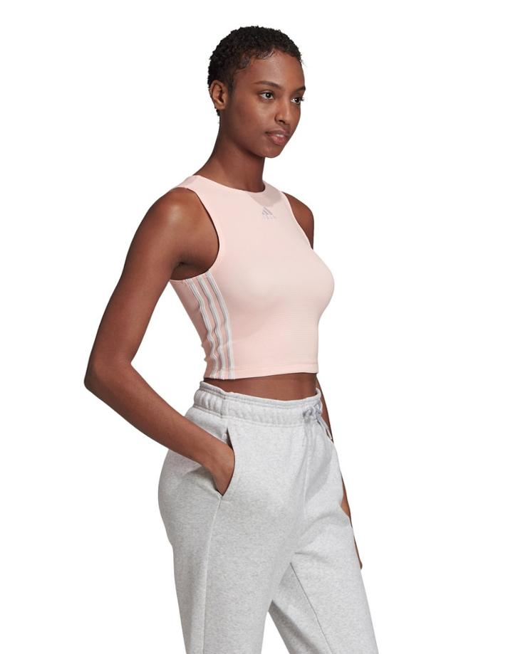 Adidas Training Aac Tank In Pink
