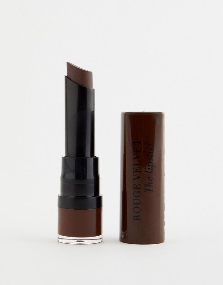 Bourjois Rouge Velvet The Lipstick Maca' Brown - Brown