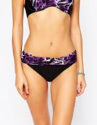 Panache Tallulah Bikini Bottoms - Purple Animal