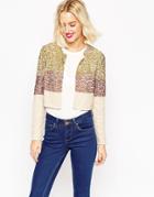 Asos Jacket With Sequin Embellishment - Multi
