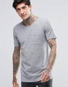 Minimum Slub Pocket T-shirt - Gray