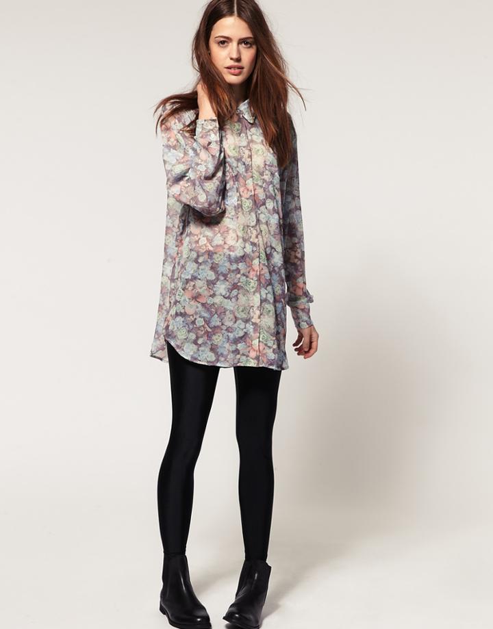 American Apparel High Shine Legging