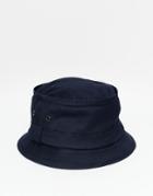 Asos Bucket Hat In Navy - Navy