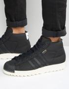 Adidas Originals Pro Model 80's Sneakers In Black S80533 - Black