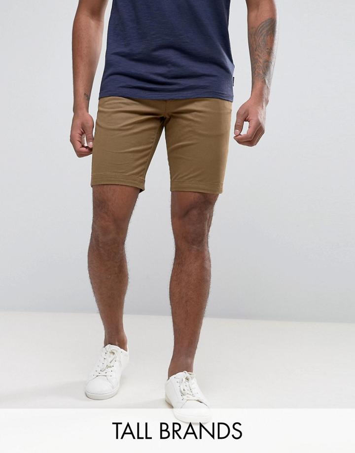 Ted Baker Tall Chino Short - Tan