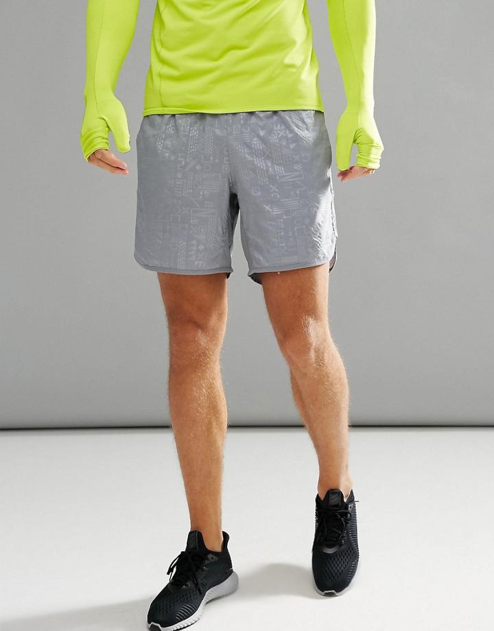 Adidas Running Tko Shorts In Gray Cd9265 - Gray