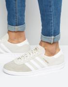Adidas Originals Hamburg Sneakers In White S76695 - White