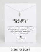 Dogeared Sterling Silver Mind Over Matter Buddha Reminder Necklace - Silver