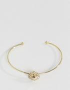 Ted Baker Sappelle Crystal Chain Ultra Fine Cuff - Gold